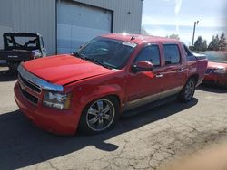 Chevrolet salvage cars for sale: 2012 Chevrolet Avalanche LT