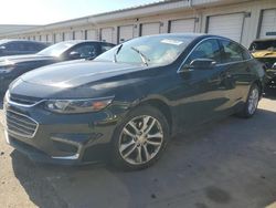 Chevrolet salvage cars for sale: 2017 Chevrolet Malibu LT