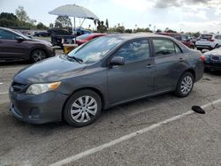 Toyota Vehiculos salvage en venta: 2012 Toyota Corolla Base