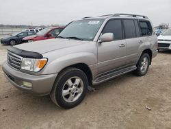 2004 Toyota Land Cruiser en venta en Kansas City, KS