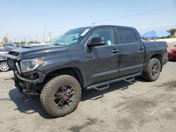 Salvage cars for sale from Copart Colton, CA: 2019 Toyota Tundra Crewmax SR5