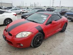 Salvage cars for sale from Copart Antelope, CA: 2007 Mitsubishi Eclipse Spyder GT