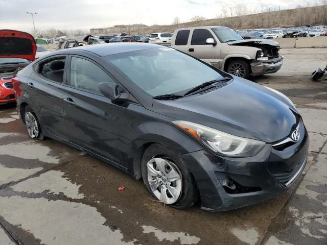 2016 Hyundai Elantra SE