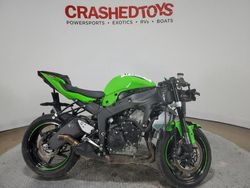 Salvage cars for sale from Copart Dallas, TX: 2024 Kawasaki ZX636 K