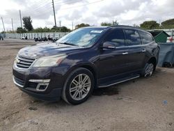 2015 Chevrolet Traverse LT en venta en Miami, FL