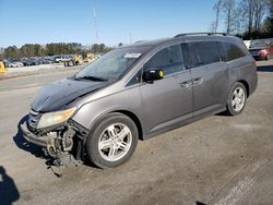 Salvage cars for sale from Copart Dunn, NC: 2011 Honda Odyssey Touring