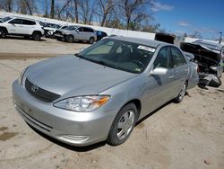 Toyota salvage cars for sale: 2002 Toyota Camry LE