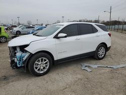 Salvage cars for sale from Copart Indianapolis, IN: 2022 Chevrolet Equinox LT