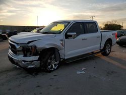 Ford f150 Supercrew salvage cars for sale: 2022 Ford F150 Supercrew