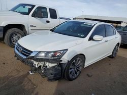 Honda salvage cars for sale: 2015 Honda Accord Sport