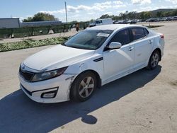 Vehiculos salvage en venta de Copart Orlando, FL: 2015 KIA Optima LX