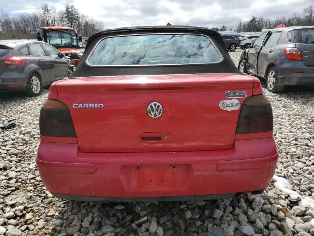 2000 Volkswagen Cabrio GL