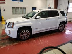 Salvage cars for sale from Copart Angola, NY: 2016 GMC Terrain Denali