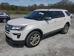 Salvage cars for sale from Copart Cartersville, GA: 2019 Ford Explorer XLT