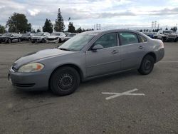 Chevrolet Impala salvage cars for sale: 2006 Chevrolet Impala LT