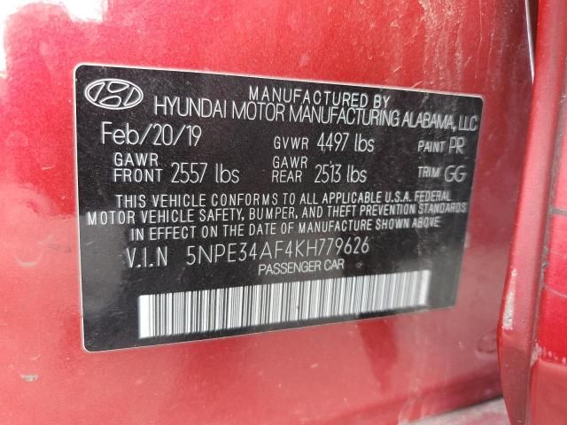 2019 Hyundai Sonata Limited