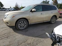 Salvage cars for sale from Copart San Martin, CA: 2013 Nissan Pathfinder S