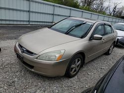 Honda Accord EX salvage cars for sale: 2004 Honda Accord EX