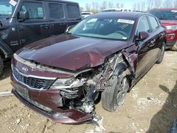 KIA Optima salvage cars for sale: 2020 KIA Optima LX