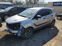Salvage cars for sale from Copart Wichita, KS: 2020 Ford Ecosport S