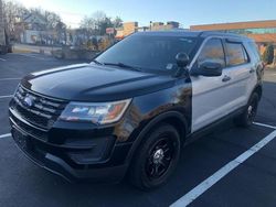 Ford Explorer salvage cars for sale: 2018 Ford Explorer Police Interceptor