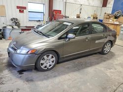 Honda salvage cars for sale: 2008 Honda Civic LX