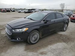 2016 Ford Fusion Titanium en venta en Kansas City, KS