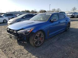 2018 KIA Stinger GT2 en venta en Sacramento, CA