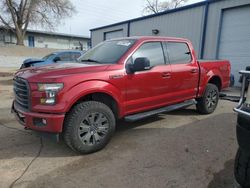 Salvage cars for sale from Copart Albuquerque, NM: 2017 Ford F150 Supercrew