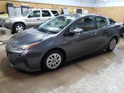 Salvage cars for sale from Copart Kincheloe, MI: 2017 Toyota Prius