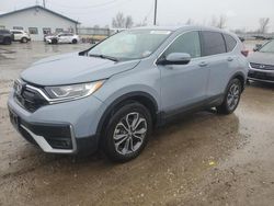 Salvage cars for sale from Copart Pekin, IL: 2022 Honda CR-V EX