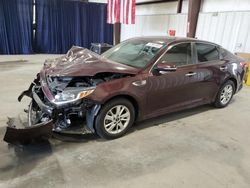 KIA salvage cars for sale: 2018 KIA Optima LX