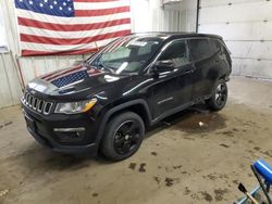 Salvage cars for sale from Copart Lyman, ME: 2019 Jeep Compass Latitude