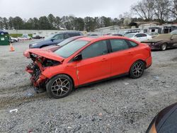 Ford Focus sel salvage cars for sale: 2017 Ford Focus SEL