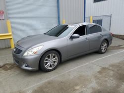 Infiniti salvage cars for sale: 2013 Infiniti G37 Base