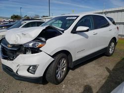 Chevrolet salvage cars for sale: 2021 Chevrolet Equinox LT