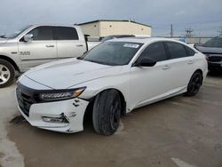 Honda Accord Touring salvage cars for sale: 2018 Honda Accord Touring