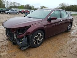 Honda Accord LX salvage cars for sale: 2017 Honda Accord LX