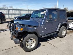 Salvage cars for sale from Copart Littleton, CO: 2001 Jeep Wrangler / TJ Sport