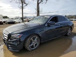 Mercedes-Benz E-Class salvage cars for sale: 2017 Mercedes-Benz E 300