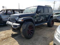 Jeep Wrangler Vehiculos salvage en venta: 2019 Jeep Wrangler Unlimited Sahara