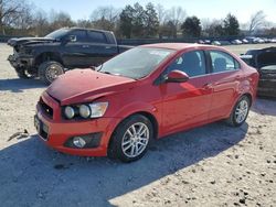 Chevrolet salvage cars for sale: 2012 Chevrolet Sonic LT