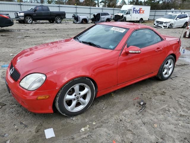 2003 Mercedes-Benz SLK 320