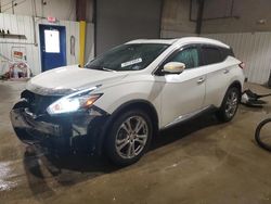 Nissan salvage cars for sale: 2017 Nissan Murano S