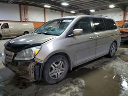 Honda salvage cars for sale: 2006 Honda Odyssey EXL