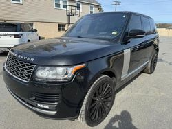 2016 Land Rover Range Rover HSE en venta en North Billerica, MA