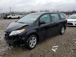 Salvage cars for sale from Copart Louisville, KY: 2017 Toyota Sienna