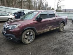 2017 Honda Ridgeline RTL en venta en Center Rutland, VT