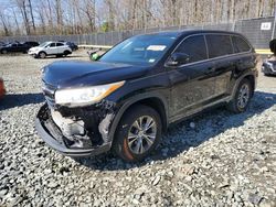 Toyota Highlander salvage cars for sale: 2014 Toyota Highlander LE