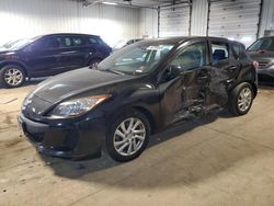 Salvage cars for sale from Copart Franklin, WI: 2012 Mazda 3 I